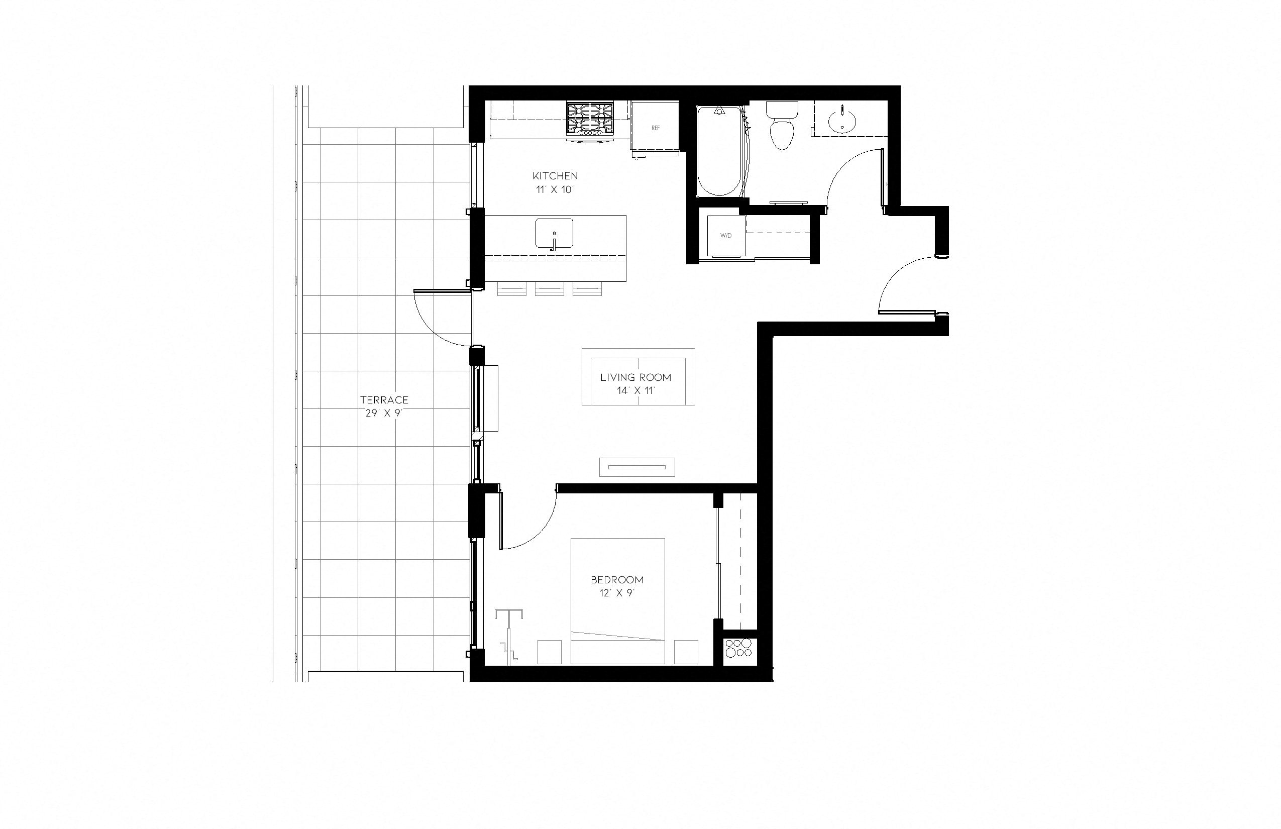 Multnomah Station B5 Floor Plan